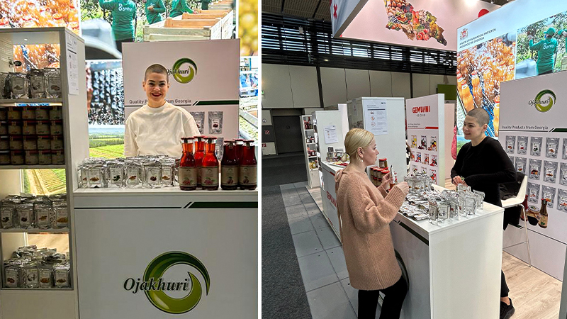 Ojakhuri was presented in the international exhibition Green Week 2024 in Berlin