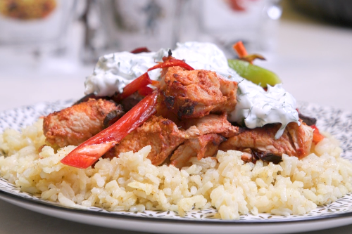 Chicken with Rice and Vegetables